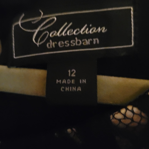 BLACK & LACE DRESS - Picture 2 of 3